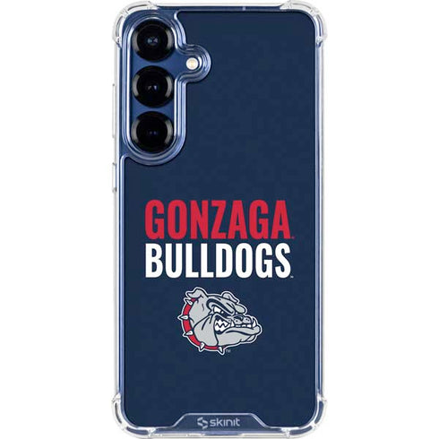 Gonzaga University Bulldogs Bold Galaxy S25 Clear Case