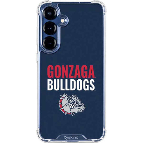 Gonzaga University Bulldogs Bold Galaxy S25 Plus Clear Case