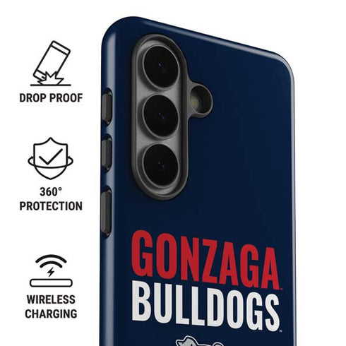 Gonzaga University Bulldogs Bold Galaxy S26 Plus Impact Case