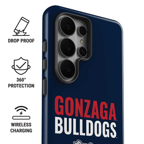 Gonzaga University Bulldogs Bold Galaxy S26 Ultra Impact Case