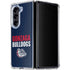 Gonzaga University Bulldogs Bold Galaxy Z Fold5 5G Clear Case