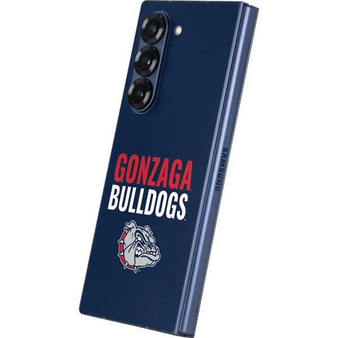 Gonzaga University Bulldogs Bold Galaxy Z Fold6 Skin