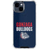 Gonzaga University Bulldogs Bold iPhone 15 Clear Case