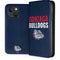Gonzaga University Bulldogs Bold iPhone 15 Plus Folio Case