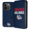 Gonzaga University Bulldogs Bold iPhone 15 Pro Folio Case
