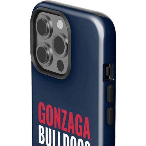 Gonzaga University Bulldogs Bold iPhone 15 Pro Impact Case