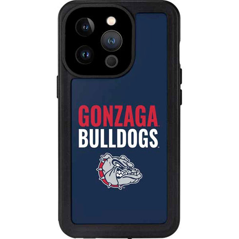 Gonzaga University Bulldogs Bold iPhone 15 Pro Waterproof Case