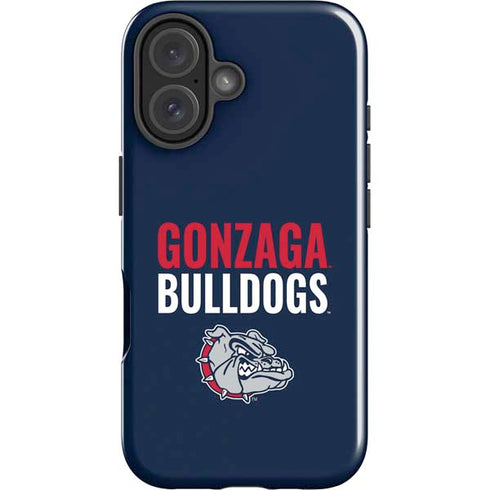 Gonzaga University Bulldogs Bold iPhone 16 Impact Case