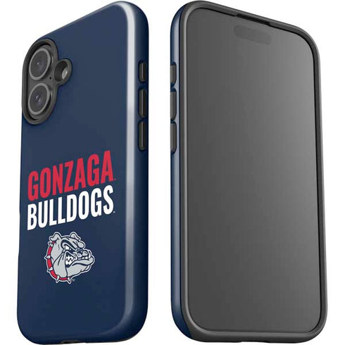 Gonzaga University Bulldogs Bold iPhone 16 Plus Impact Case
