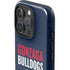 Gonzaga University Bulldogs Bold iPhone 16 Pro Max Impact Case