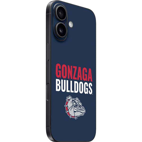 Gonzaga University Bulldogs Bold iPhone 16 Skin