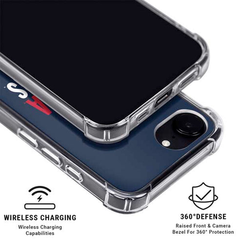 Gonzaga University Bulldogs Bold iPhone 16e MagSafe Case