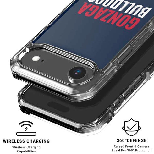 Gonzaga University Bulldogs Bold iPhone 17 Air Clear Case
