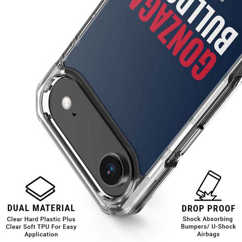 Gonzaga University Bulldogs Bold iPhone 17 Air Clear Case