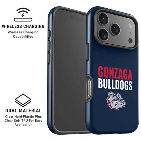 Gonzaga University Bulldogs Bold iPhone 17 Pro Magsafe Impact Case