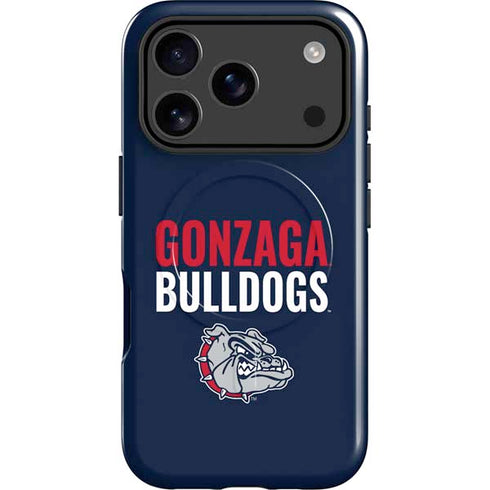 Gonzaga University Bulldogs Bold iPhone 17 Pro Max Magsafe Impact Case