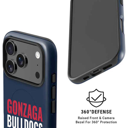 Gonzaga University Bulldogs Bold iPhone 17 Pro Max Magsafe Impact Case