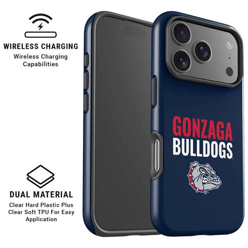 Gonzaga University Bulldogs Bold iPhone 17 Pro Max Magsafe Impact Case