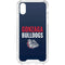 Gonzaga University Bulldogs Bold iPhone XS Clear Case