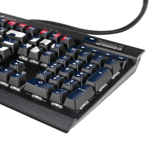 Gonzaga University Bulldogs Bold K95 RGB PLATINUM Mechanical Gaming Keyboard Skin