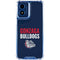 Gonzaga University Bulldogs Bold Moto G 5G (2024) Clear Case