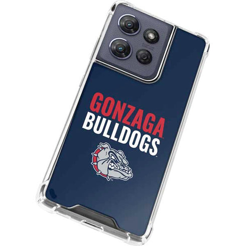 Gonzaga University Bulldogs Bold Moto G Power 5G (2025) Clear Case