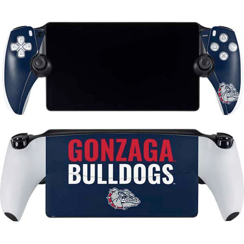 Gonzaga University Bulldogs Bold PlayStation Portal Remote Player Skin