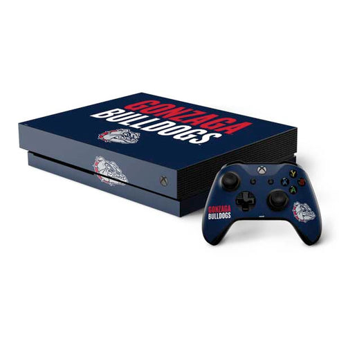 Gonzaga University Bulldogs Bold Xbox One Skins