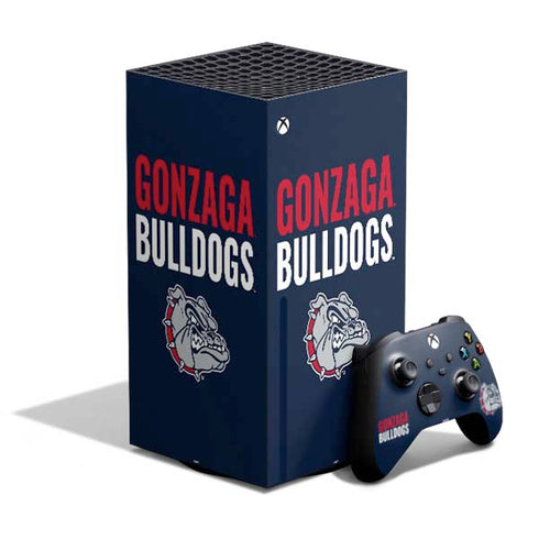 Gonzaga University Bulldogs Bold XBox Series X Digital Edition Bundle Skin