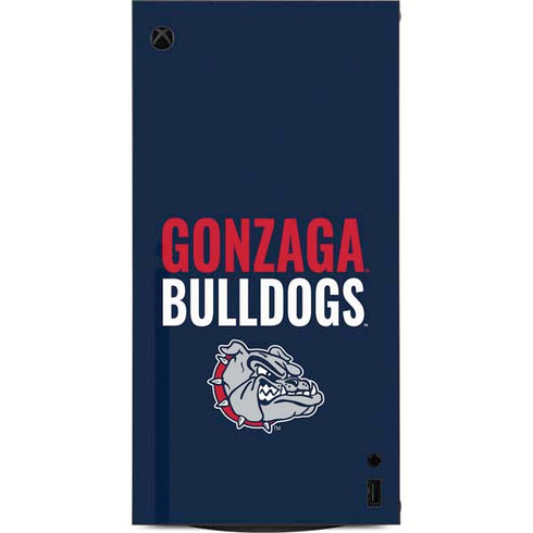 Gonzaga University Bulldogs Bold XBox Series X Digital Edition Console Skin