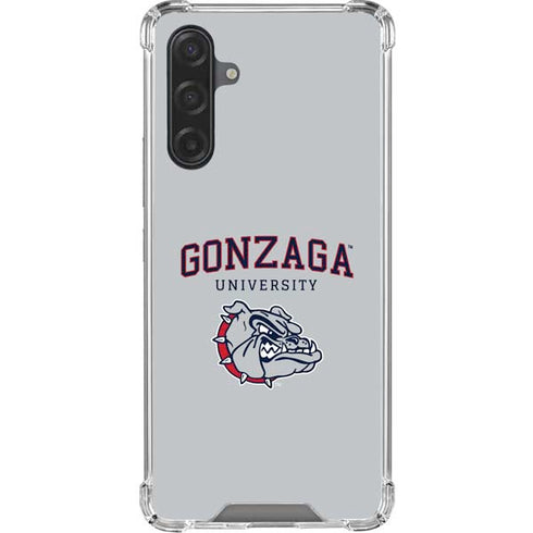 Gonzaga University Collegiate Text Galaxy A17 Clear Case