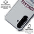 Gonzaga University Collegiate Text Galaxy A36 5G Clear Case
