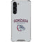 Gonzaga University Collegiate Text Galaxy S24 FE Clear Case