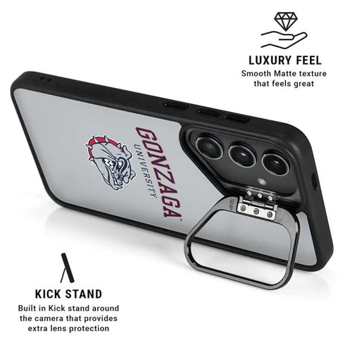 Gonzaga University Collegiate Text Galaxy S25 Kickstand Case