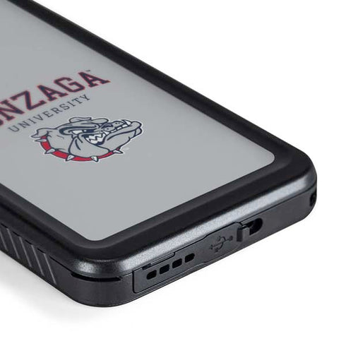 Gonzaga University Collegiate Text Galaxy S24 Plus Waterproof Case