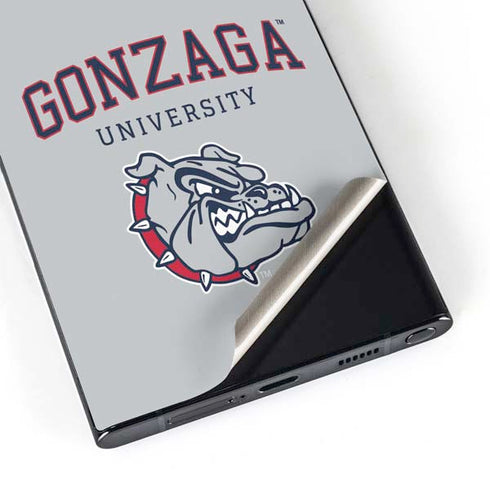 Gonzaga University Collegiate Text Galaxy S25 Ultra Skin
