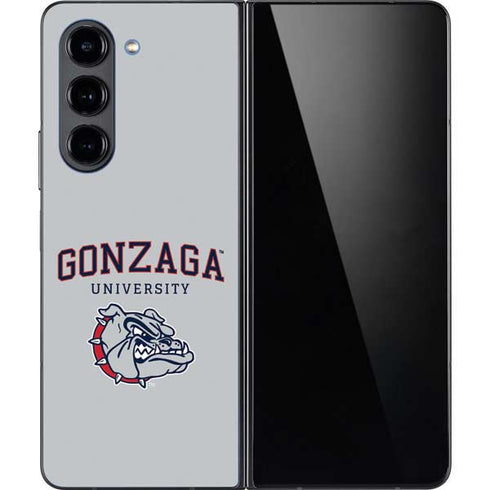 Gonzaga University Collegiate Text Galaxy Z Fold5 5G Skin