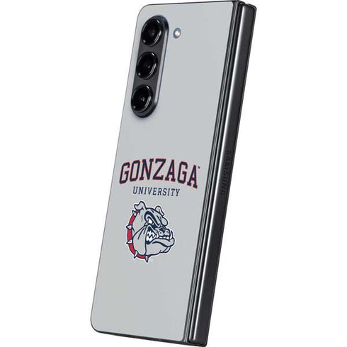 Gonzaga University Collegiate Text Galaxy Z Fold5 5G Skin
