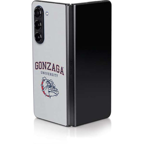Gonzaga University Collegiate Text Galaxy Z Fold5 5G Skin