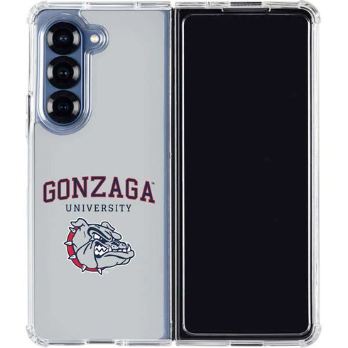 Gonzaga University Collegiate Text Galaxy Z Fold6 Clear Case