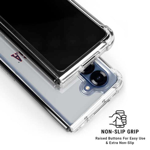 Gonzaga University Collegiate Text Galaxy Z Fold6 Clear Case
