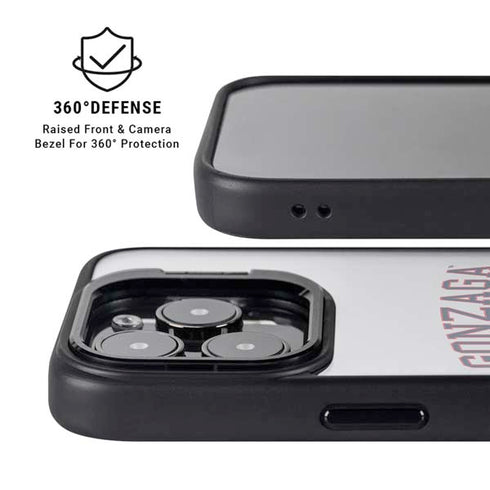 Gonzaga University Collegiate Text iPhone 13 Pro Kickstand Case