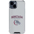 Gonzaga University Collegiate Text iPhone 15 Clear Case