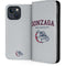 Gonzaga University Collegiate Text iPhone 15 Plus Folio Case