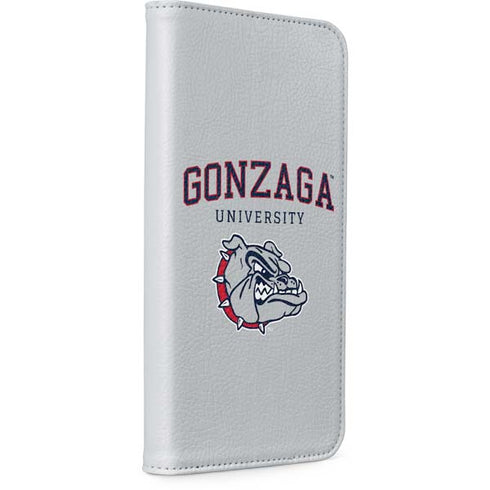 Gonzaga University Collegiate Text iPhone 15 Plus Folio Case