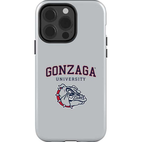 Gonzaga University Collegiate Text iPhone 15 Pro Impact Case