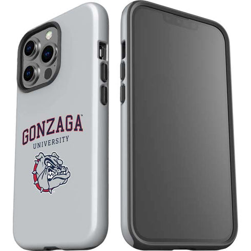 Gonzaga University Collegiate Text iPhone 15 Pro Impact Case