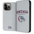 Gonzaga University Collegiate Text iPhone 15 Pro Max Folio Case