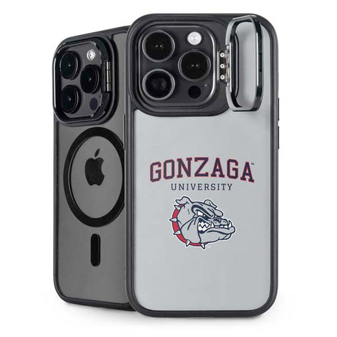 Gonzaga University Collegiate Text iPhone 15 Pro Max Kickstand Case