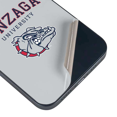 Gonzaga University Collegiate Text iPhone 15 Skin